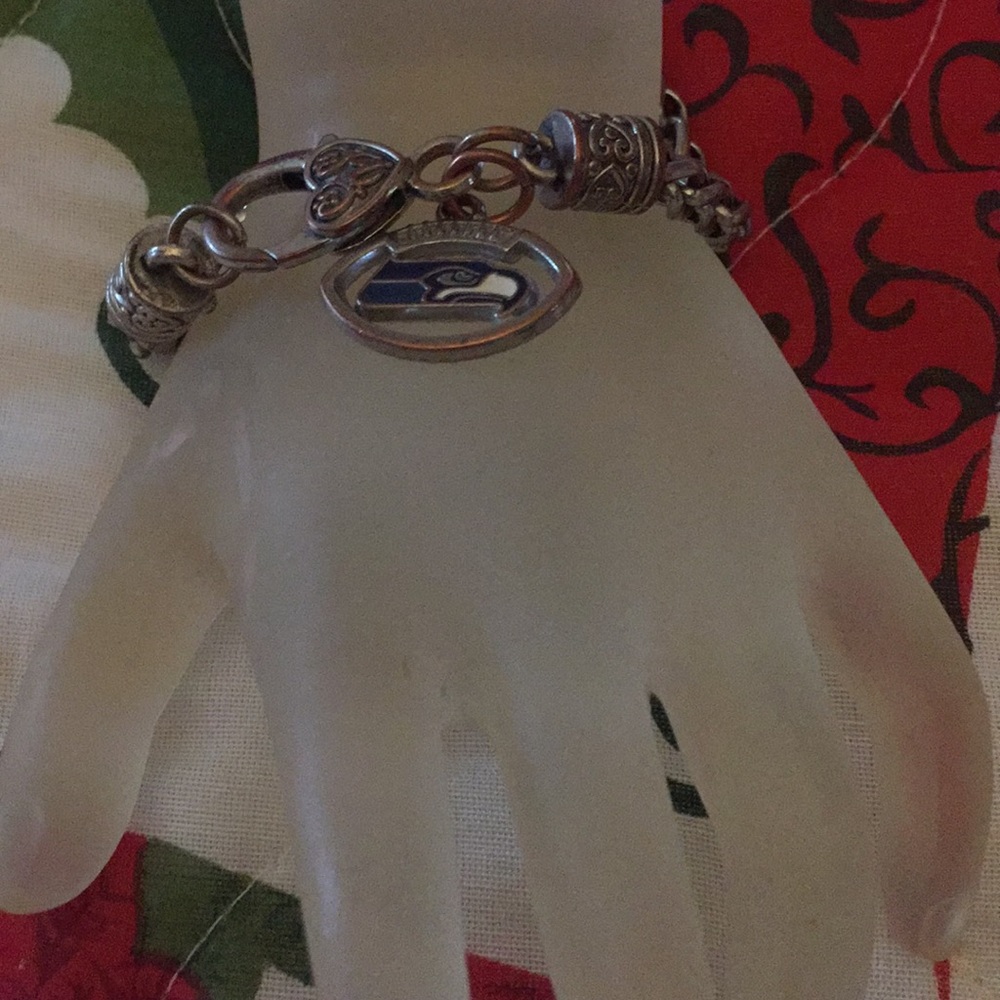 Seahawks Charm Bracelet Jewelry